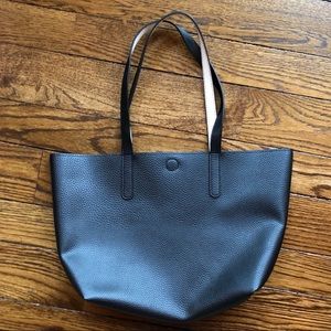 Reversible Black & White Tote Bag, NWT